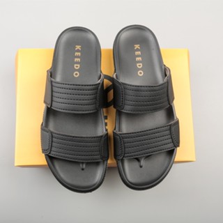 [ HÌNH THẬT KÈM VIDEO] Dép nam hai quai ngang cao cấp mới KD1703