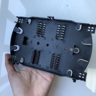 5 khay nối quang 12fo, dùng để lắp đặt măng xông quang, hộp phối quang odf 15.5x9.5x1.2