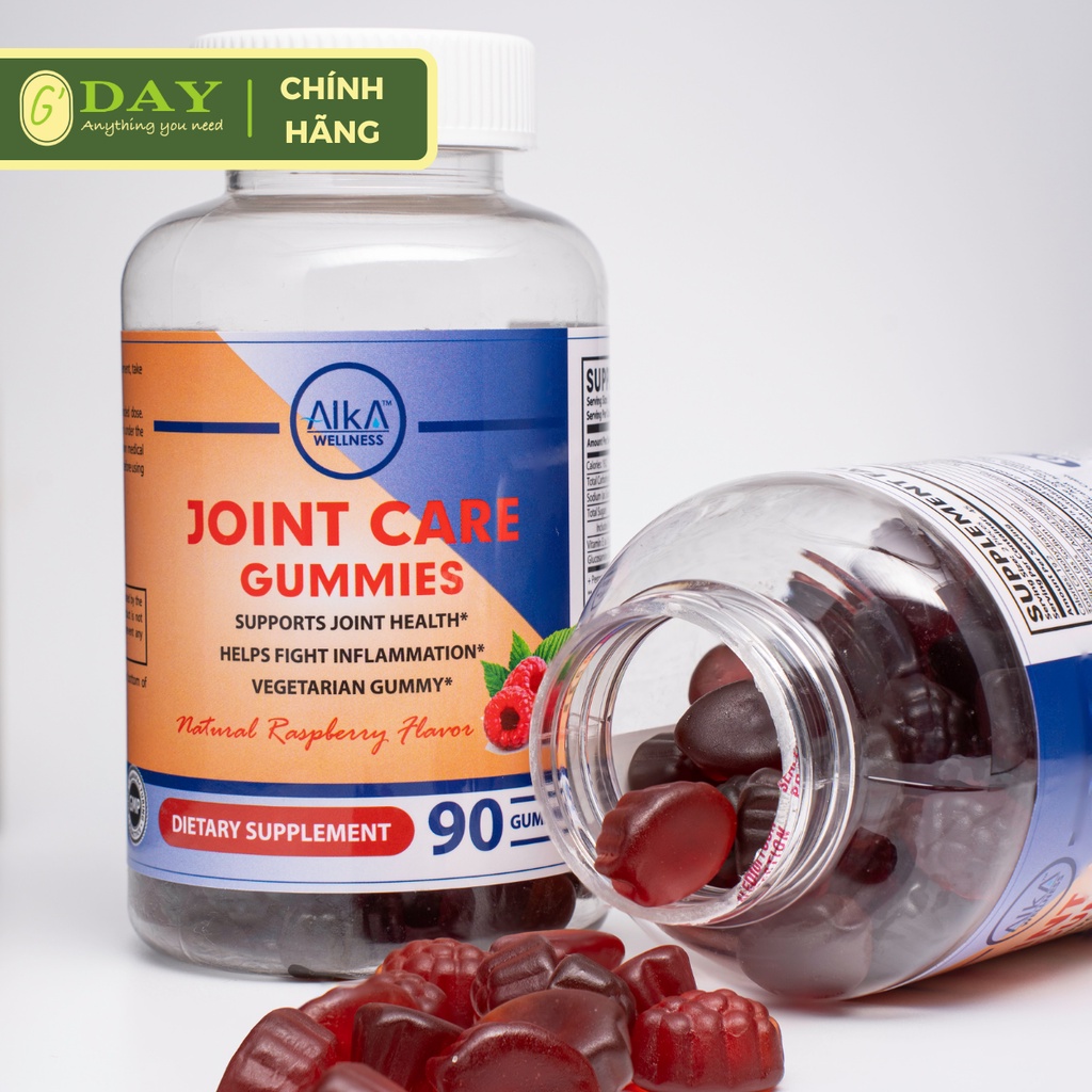 Kẹo Dẻo Bổ Sung Khớp Linh Hoạt Tự Nhiên Alka Joint Care Gummies (Kẹo Bổ Sung Khớp Linh Hoạt Tự Nhiên)