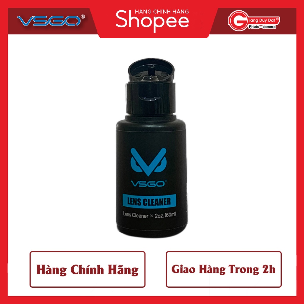 Dung Dịch Vệ Sinh Ống Kính - Kính Lọc VSGO DDS-2 - Chính Hãng