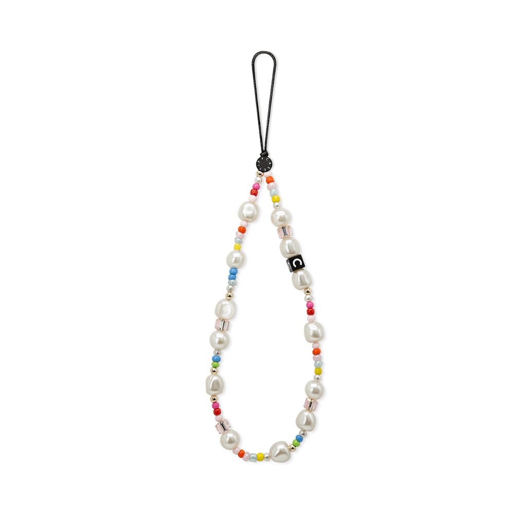 Dây Đeo Điện Thoại Hạt Cườm CASETiFY | Pearl Phone Charm - Rainbow Pearl