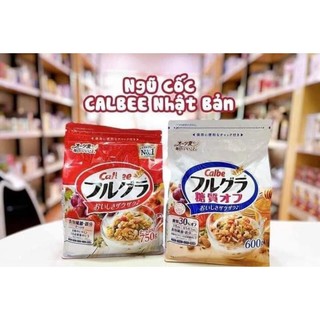 Ngũ cốc Calbee Nhật Bản 750g, 800g, 600g Nội địa Nhật chính hãng