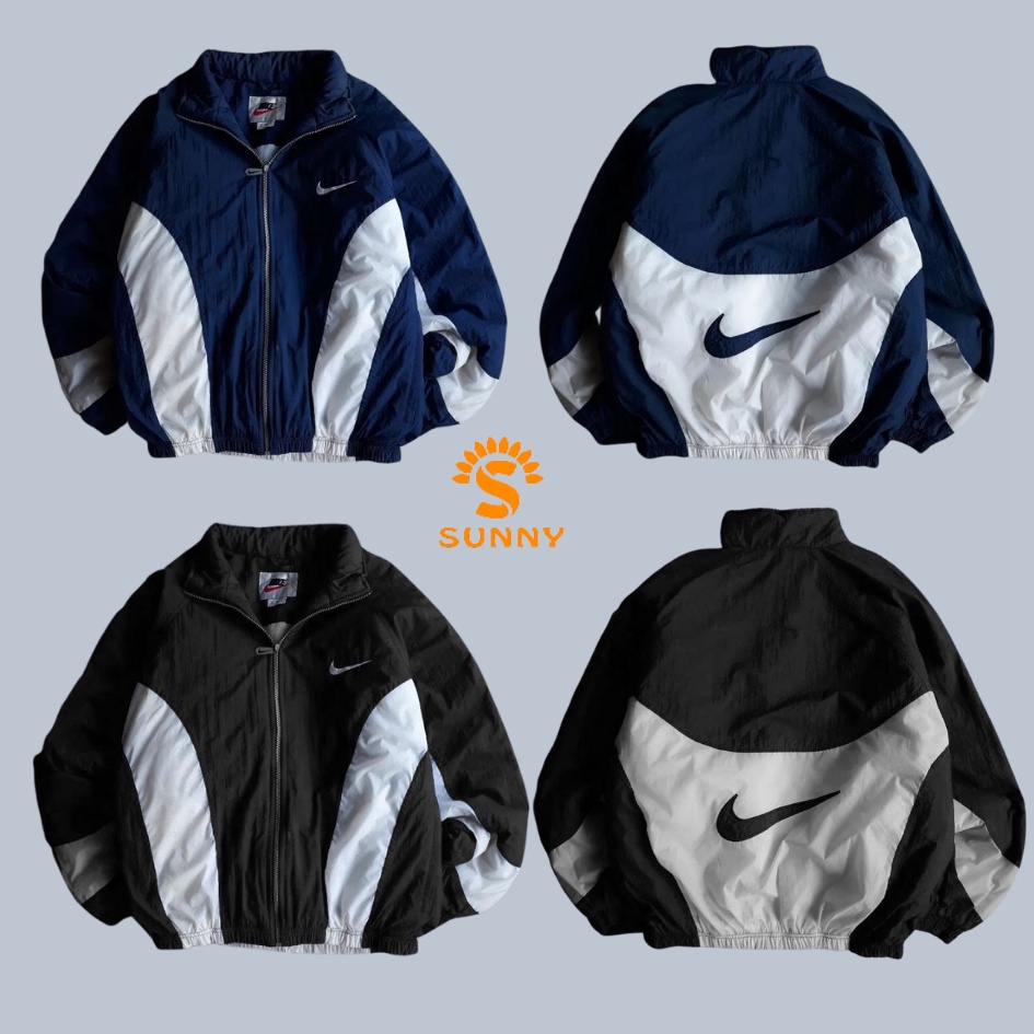 Áo Khoác gió Nike Chính hãng Cao Cấp vải 2 lớp Unisex nam nữ chuẩn form SUNNY CLOTHING