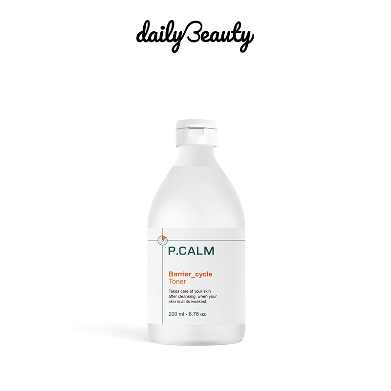 Nước hoa hồng P.Calm Barrier_cycle Toner 200ml dưỡng ẩm da Daily Beauty Official