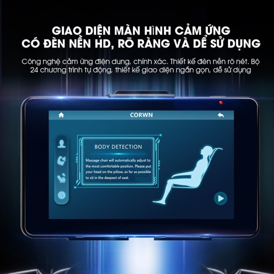 Ghế massage Toàn Thân 5D Funiko S-801 thư giãn trị liệu chuyên sâu bảo hành 10 năm