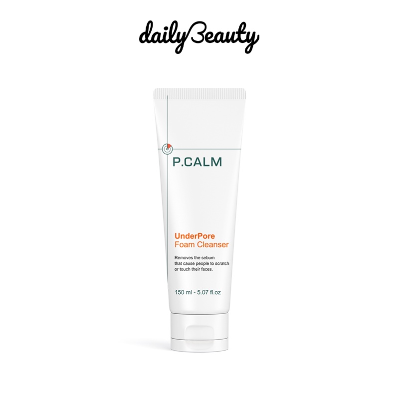 Sữa rửa mặt P.Calm UnderPore Foam Cleanser 150ml sạch sâu cho da Daily Beauty Official