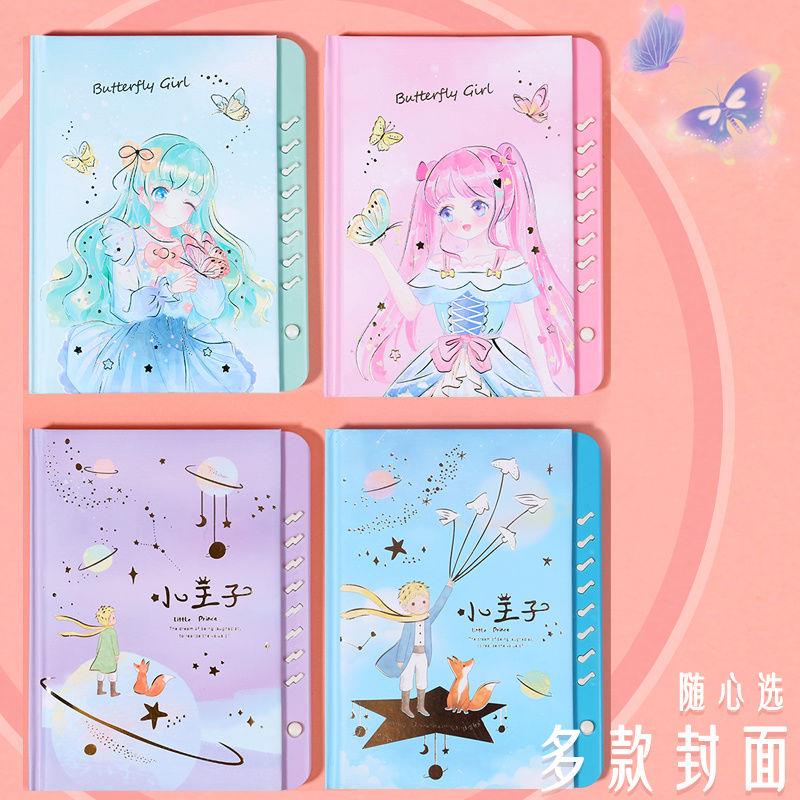 Sổ Nhật Ký Có Mật Khẩu Đa Năng In Hình Hoàng Tử Bé Dễ Thương Cho Bé Gái