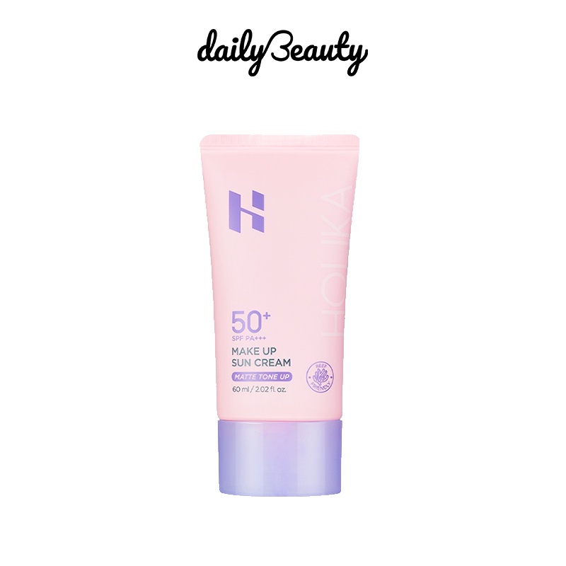 Kem Chống Nắng Trang Điểm HOLIKA HOLIKA Make Up Sun Cream Matte SPF50+ PA+++ 60ml Daily Beauty Official