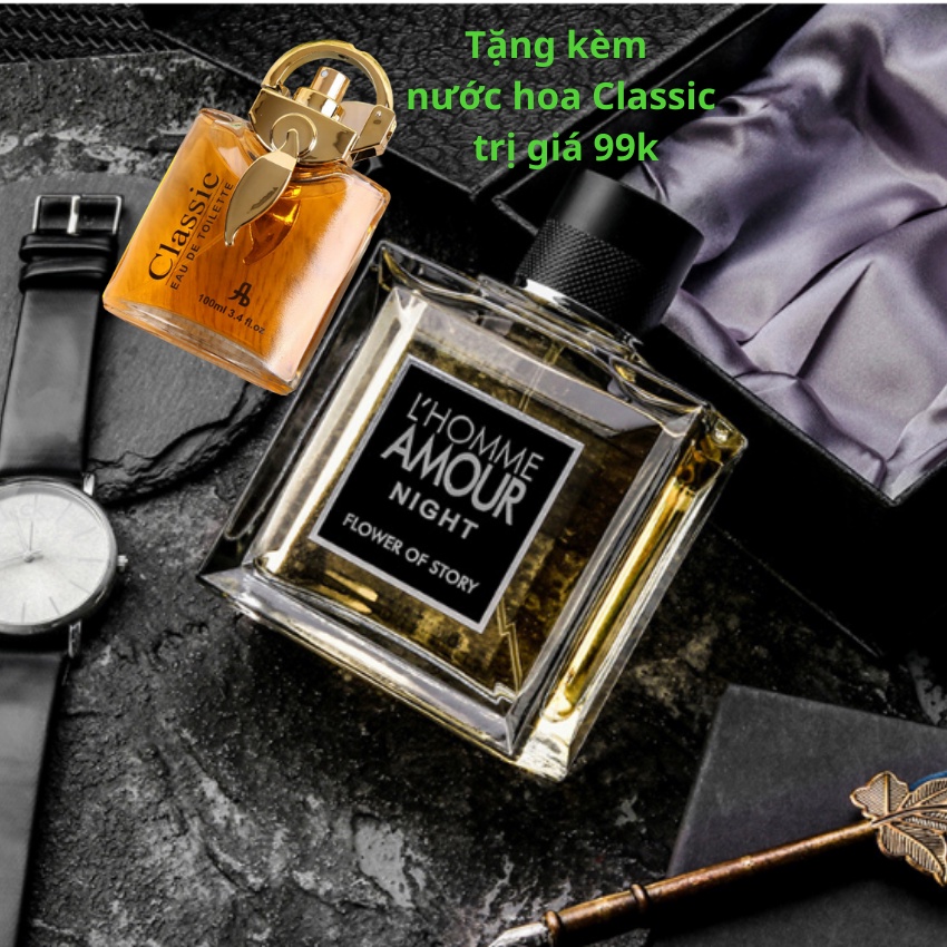 Nước Hoa Nam 100 ML Dầu Thơm Nước Hoa Nam eau de parfum thơm lâu nam tính Tinh Dầu Nước Pháp