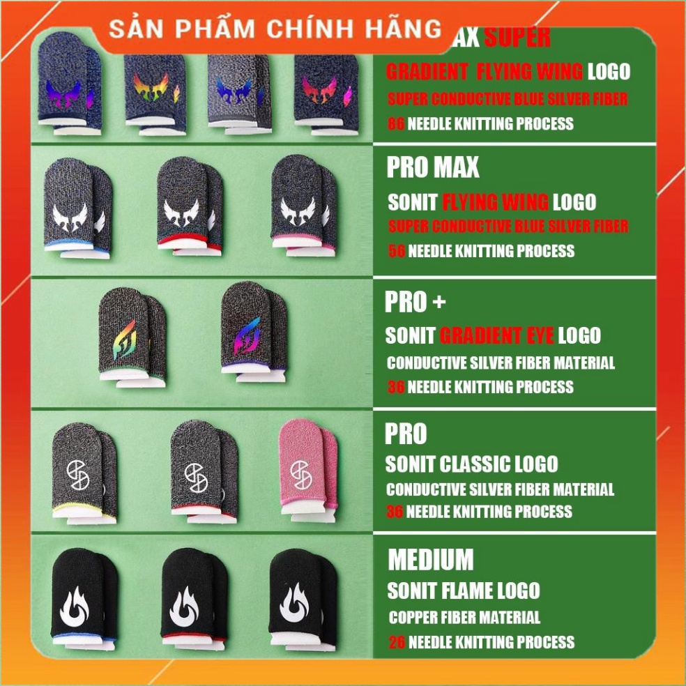 Găng tay chơi game Sonit 86 kim，Mồ hôi cao cấp, dành riêng cho các trò chơi (phukientrungbinh) Giá Rẻ