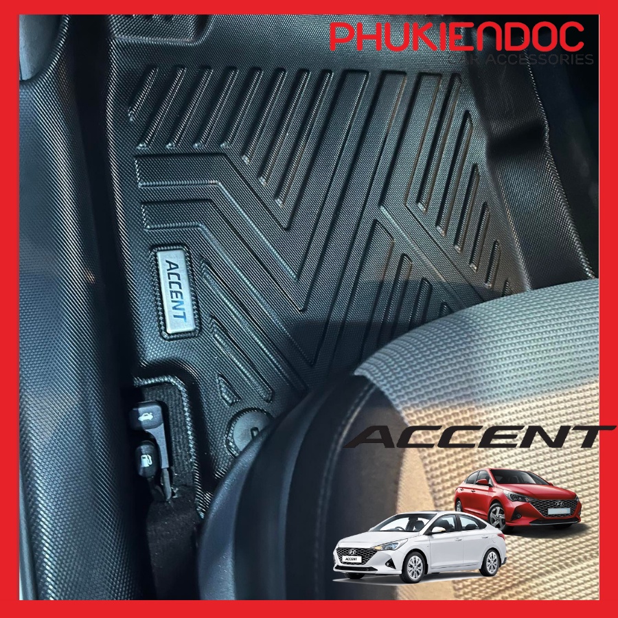 Lót sàn 5D TPV Hyundai Accent 2017 - 2022