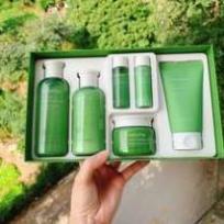 . ♥ Bộ Kem Dưỡng Trắng Da Set INNISFREE Trà Xanh 6 Món Hàn Quốc Chính Hãng .