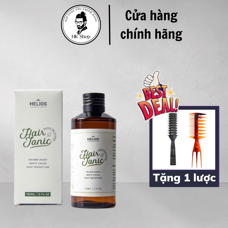 Chai Xịt Tạo Phồng, Giữ Nếp Tóc Helios Hair Tonic Chính Hãng