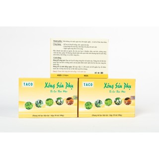 Xông sản phụ - taco (dạng túi lọc)