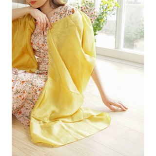 Khăn choàng cổ lụa bá minh silk 90x180cm mềm mại, óng ả
