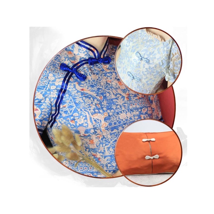 10 cặp nút thắt trang trí sườn xám DIY theo phong cách trung hoa