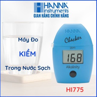 Máy Đo Độ Kiềm Trong Nước Ngọt, Nước Sạch , Checker Hanna HI775, từ 0 đến 500 ppm (mg/L) CaCO3, Trọn Bộ Cho 25 Lần Đo