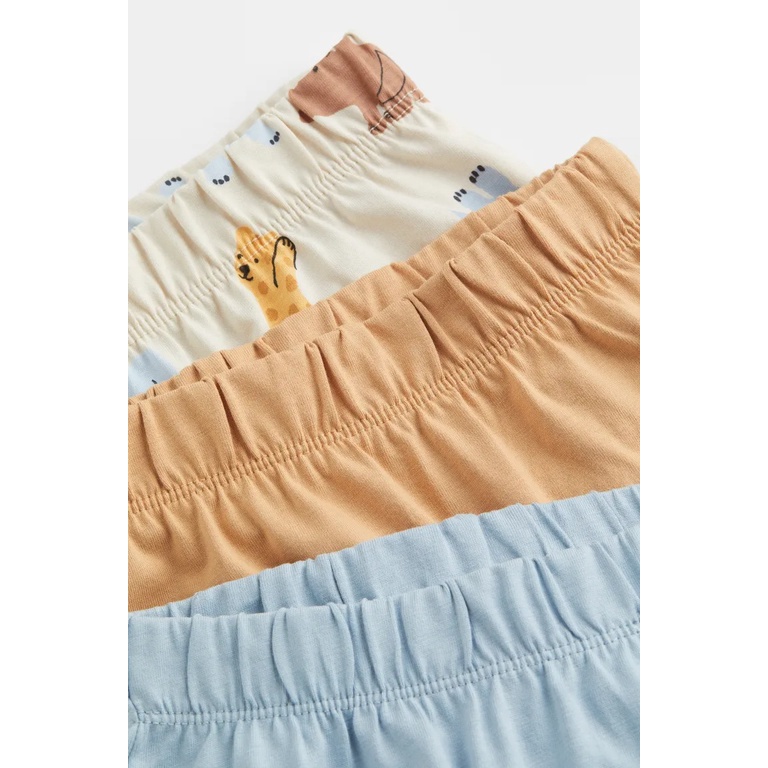 Set 3 bộ quần áo ngắn tay 1046926002 HM H&M_US authentic