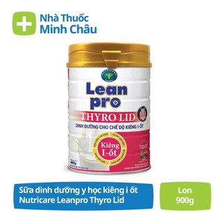 Sữa dinh dưỡng y học kiêng i ốt Nutricare Leanpro Thyro Lid 900g