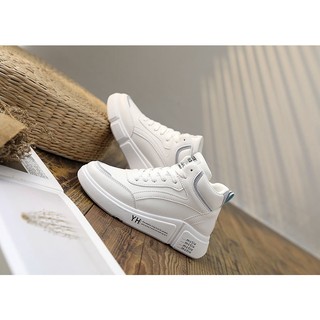 Giày nữ cổ cao vệt xám đế công nghệ EVA sang trọng siêu nhẹ. (Xả hàng Còn size 35)