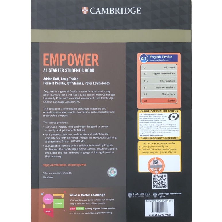 Sách - Combo 2 cuốn Empower A1 Starter