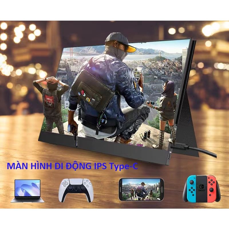 Màn Hình Di Động - Full HD IPS Kết nối Type C/ HDMI dùng cho máy tính, PS4/SWITCH | BigBuy360 - bigbuy360.vn