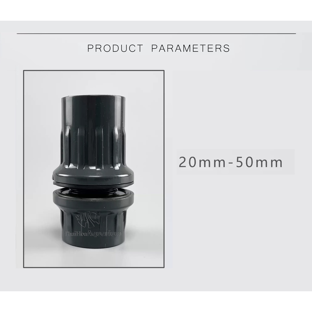 Nối gen nhựa PVC nhãn hiệu TY dùng cho bể cá cảnh