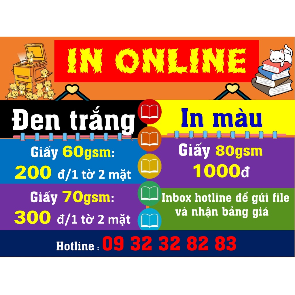 IN TÀI LIỆU HỌC SINH