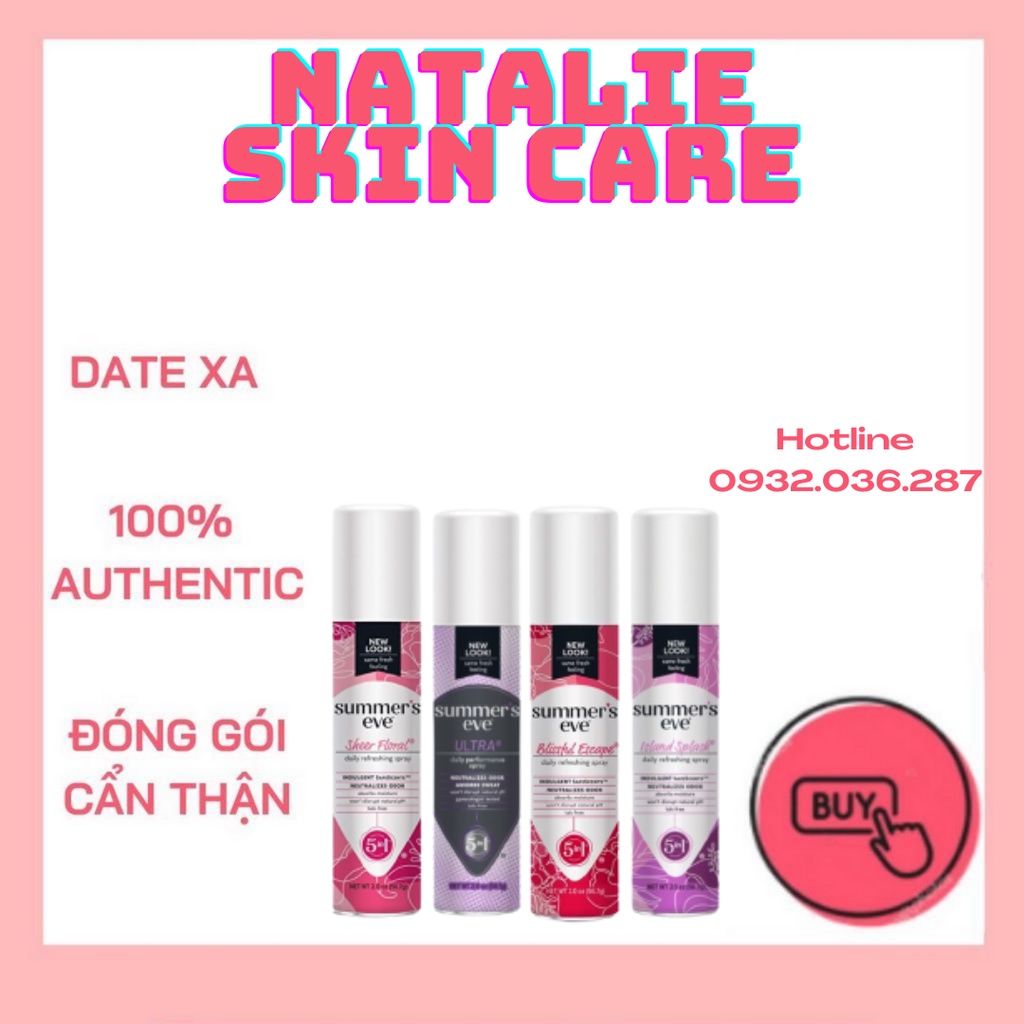 [CÁC MÙI] Xịt Phụ Khoa Summer’s Eve Spray