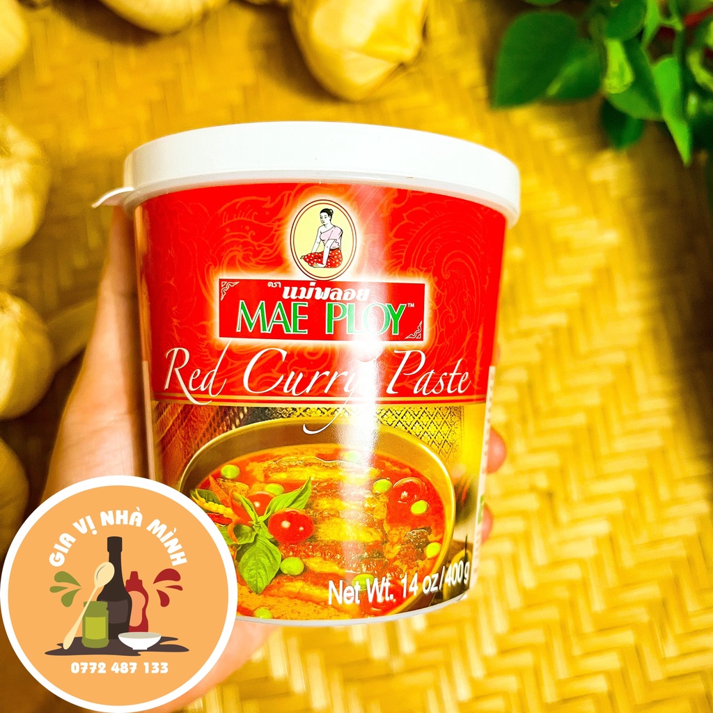 GIA VỊ CARI ĐỎ HIỆU MAE PLOY - HỦ 400GR