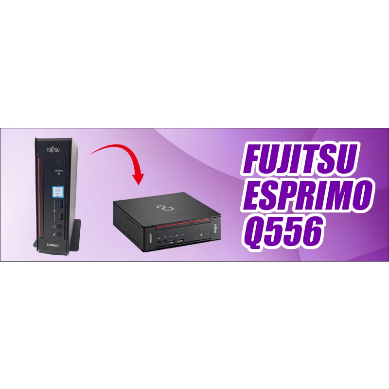 Bộ máy tính TINY PC Fujitsu Q556/p ( kích thước siêu nhỏ , nguồn 220v trực tiếp , kèm WIFI  )