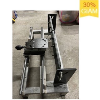 Khung đẩy tay gắn máy mài lưỡi bào 650mm