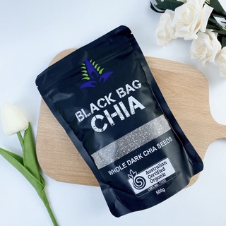 Hạt chia đen úc hữu cơ 500g healthy, keto