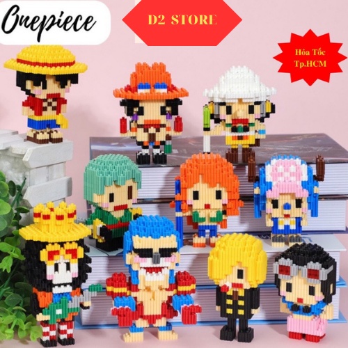 Đồ Chơi Lắp Ráp Mô Hình Mini 3D Đảo Hải Tặc One Piece D2 Store