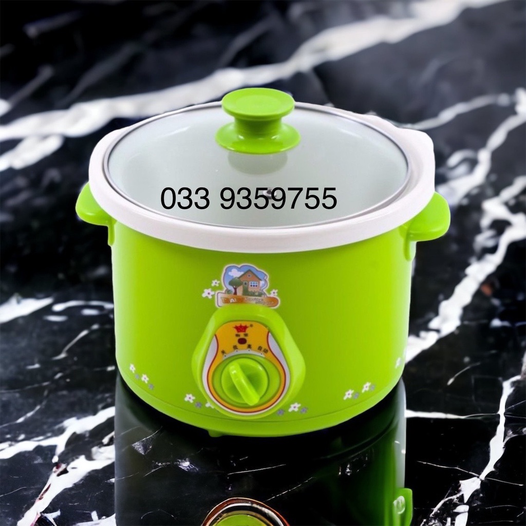 Nồi Kho Cá - Nồi Nấu Cháo Chậm Đa Năng,  2,5L Bảo hành 12 Tháng