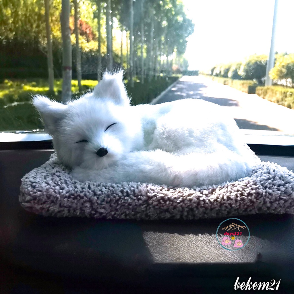 Mô hình chú mèo nằm ngủ nhồi bông xinh xắn