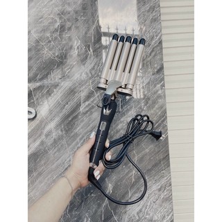 Máy làm tóc xoăn sóng 5 trục Junma F-16 có màn hình LCD cao cấp