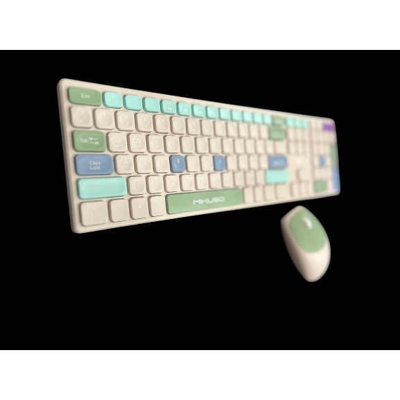 BỘ BÀN PHÍM VÀ CHUỘT KHÔNG DÂY KẾT NỐI WIRELESS 2.4G VÀ BLUETOOH MIKUSO KB-C023