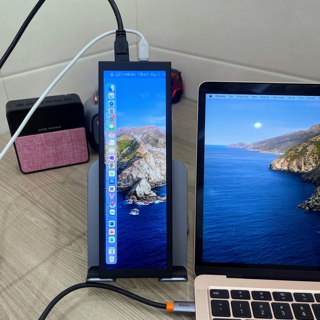 Màn hình mini 8 inch có cảm ứng - Làm màn phụ cho PC Laptop Raspberry pi | BigBuy360 - bigbuy360.vn