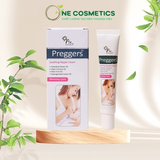 Kem dưỡng ẩm, phục hồi núm vú Fixderma Preggers Soothing Nipple Cream 20g