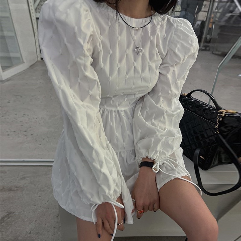 Áo váy babydoll chất xốp hot trend Tiktok có Video 🌷🌷🌷