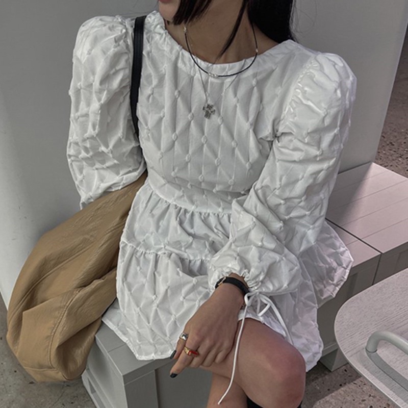 Áo váy babydoll chất xốp hot trend Tiktok có Video 🌷🌷🌷