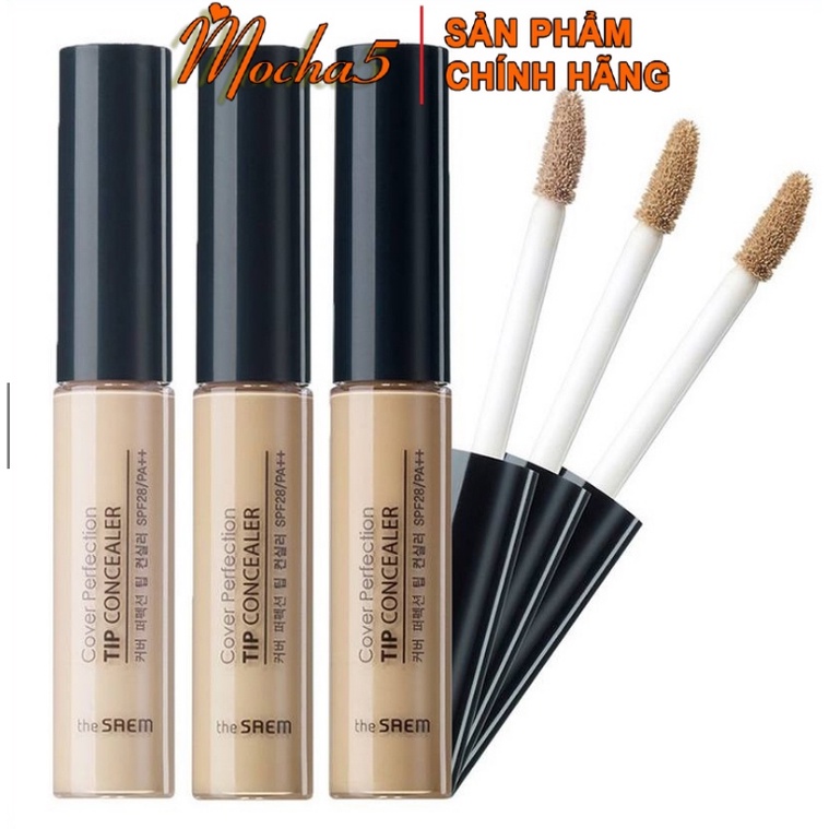 Kem Che Khuyết Điểm - Kem Che Khuyết Điểm The Seam Cover Perfection Tip Concealer SPF28 PA++ 6.5