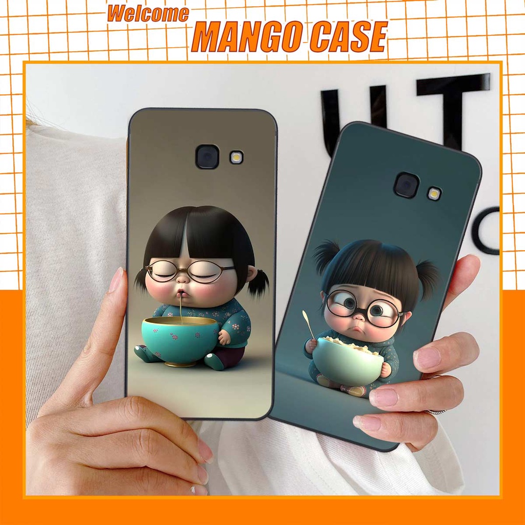 Ốp lưng Samsung A3 2017 / A5 2017 / A7 2017 hình cô bé béo, mập xinh, cute đáng yêu