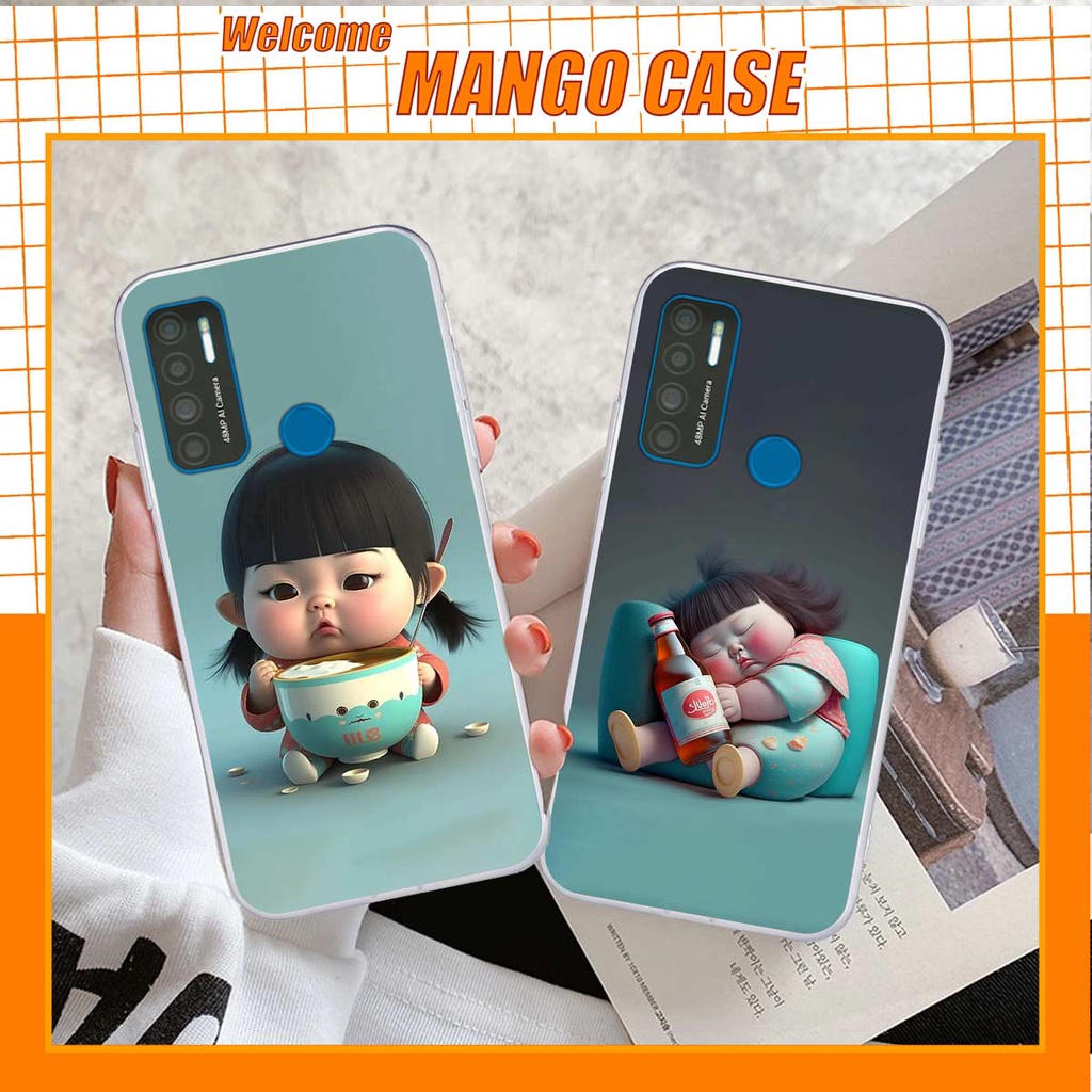 Ốp lưng Vsmart Star 5 / Joy 4 / Live 4 hình cô bé béo, mập xinh, cute đáng yêu