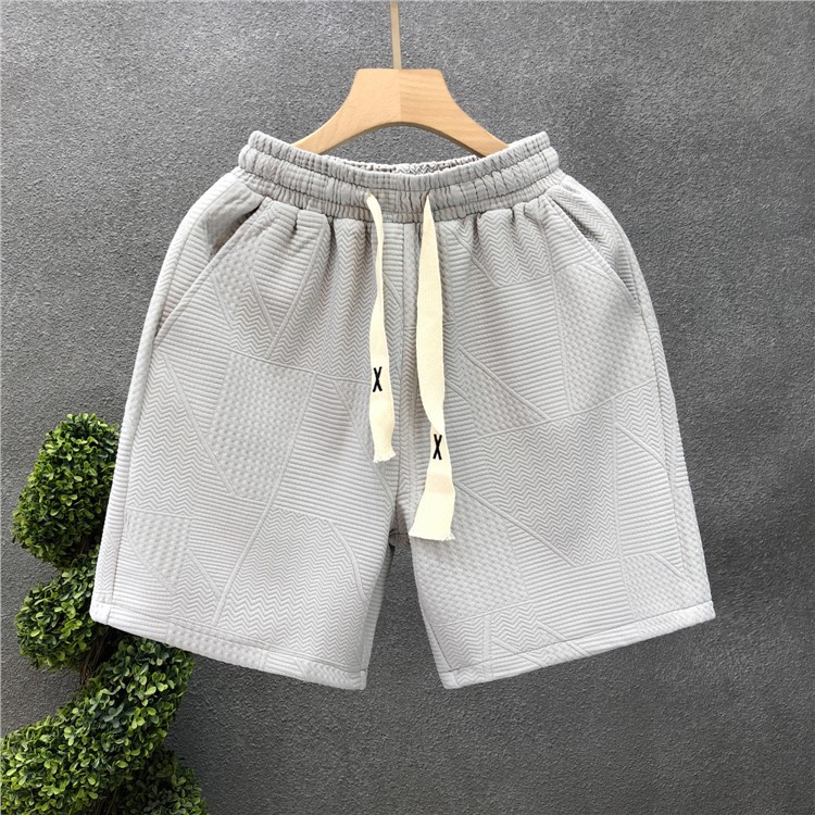 Quần Short Họa Tiết Đơn Giản Thời Trang Mùa Hè Mới Cho Nam