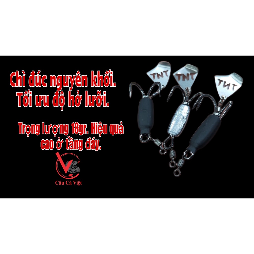 Mồi chuyên câu nheo. Nhái hơi TNT CF45S hàng chính hãng.