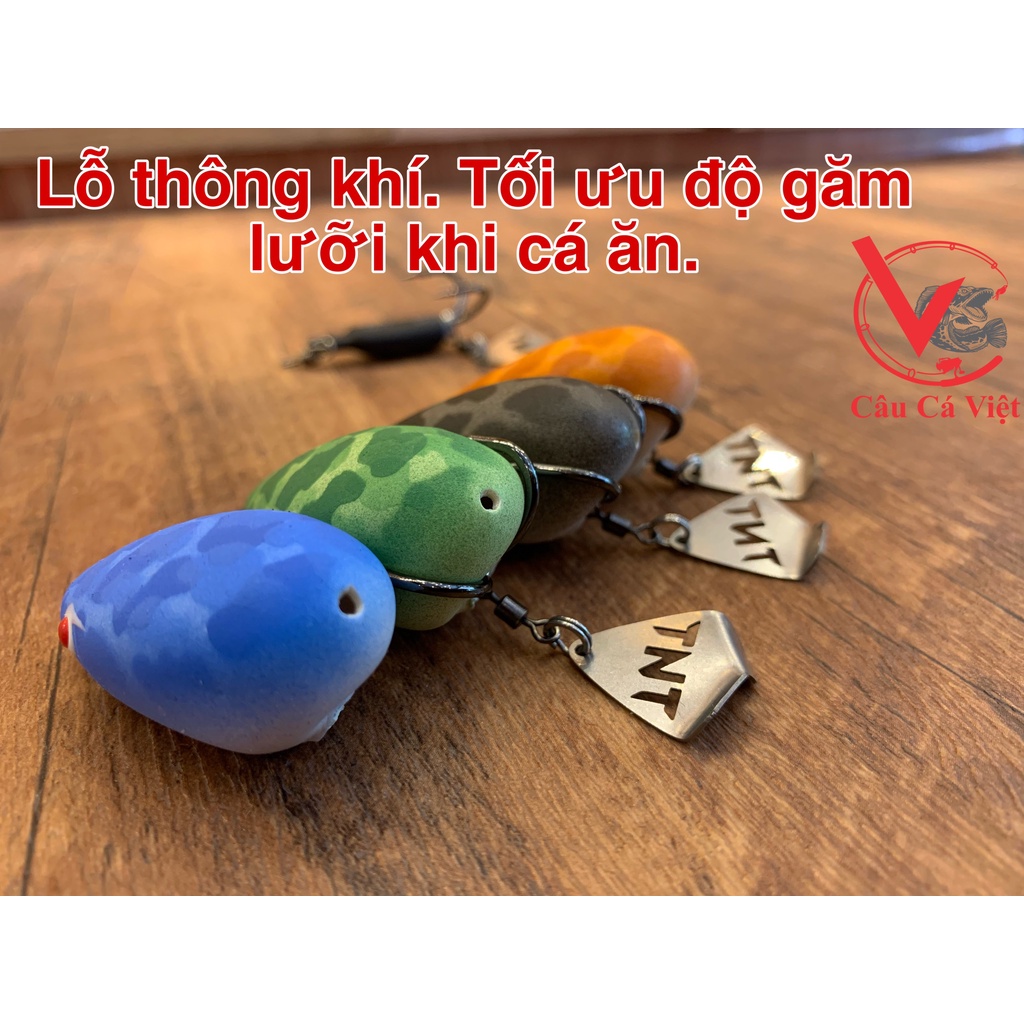 Mồi chuyên câu nheo. Nhái hơi TNT CF45S hàng chính hãng.
