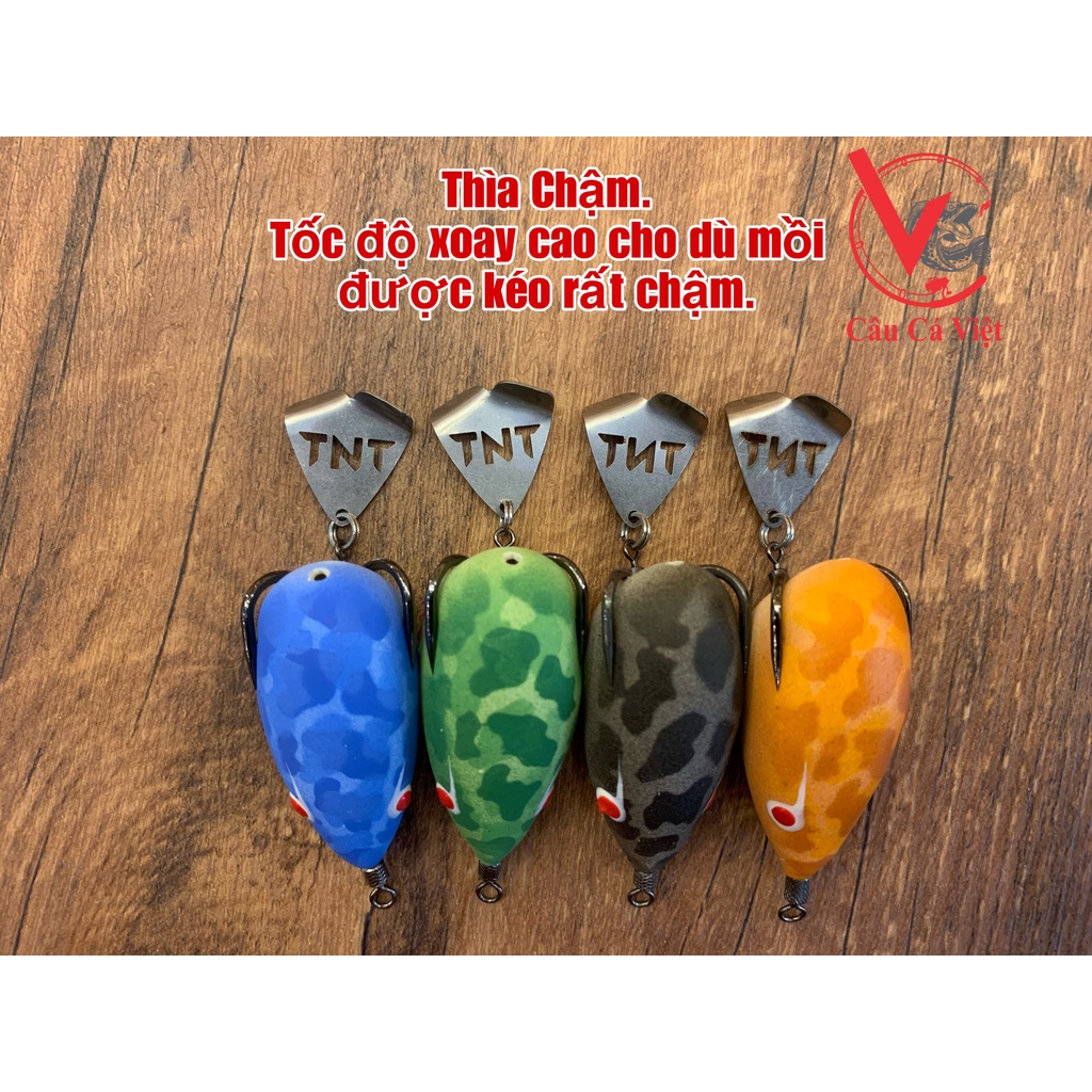 Mồi chuyên câu nheo. Nhái hơi TNT CF45S hàng chính hãng.
