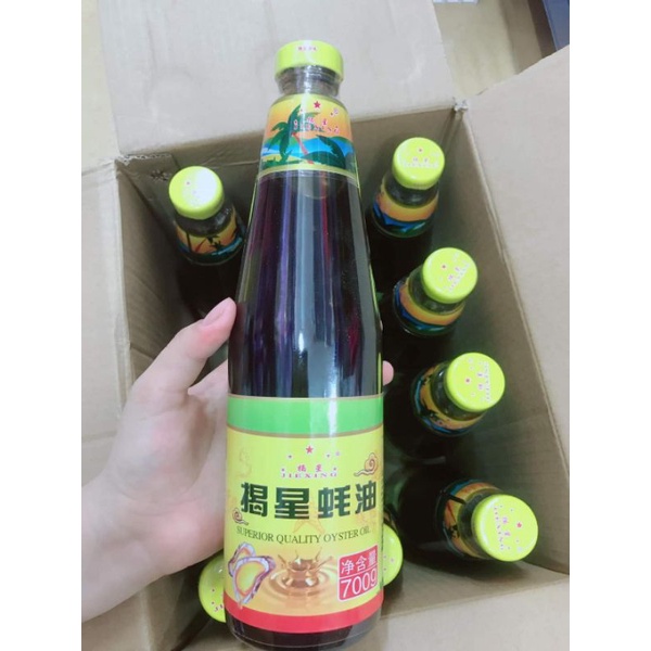 Dầu hào Jiexing chai 700g làm gia vị các món thịt ,vịt,gà nướng